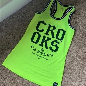 Crooks and castles Jersey tank